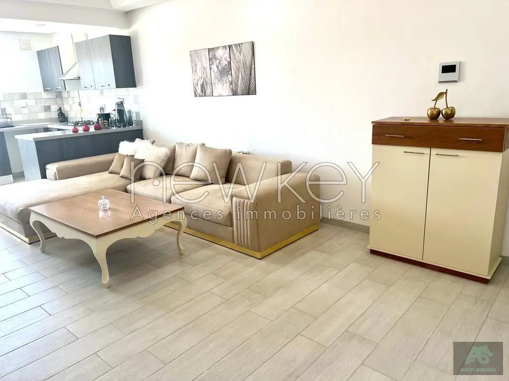 Appartement S1 vide avec vue dégagée à louer aux Jardins de Carthage