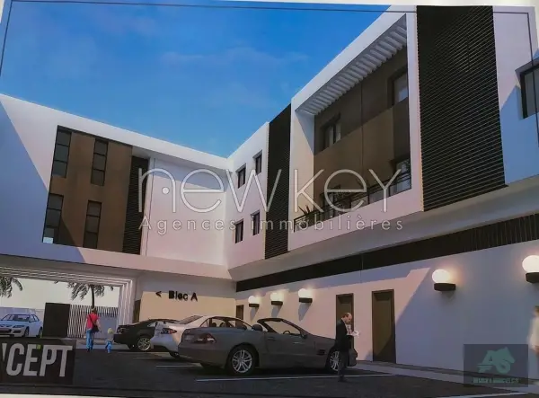 Un Appartement S+2 sur plan à La Soukra
