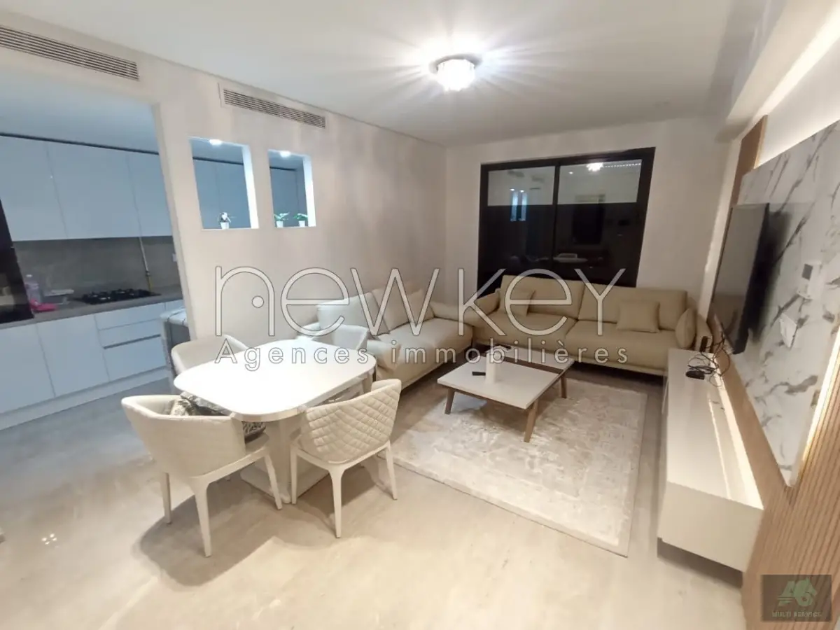 Un Appartement S+2 Haut Standing Meublé à Ain Zaghouan Nord