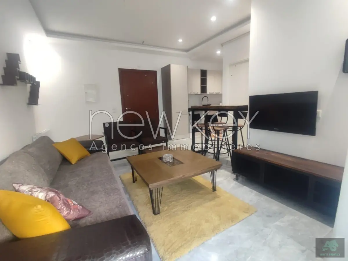 Un Appartement S+1 Meublé à La Soukra