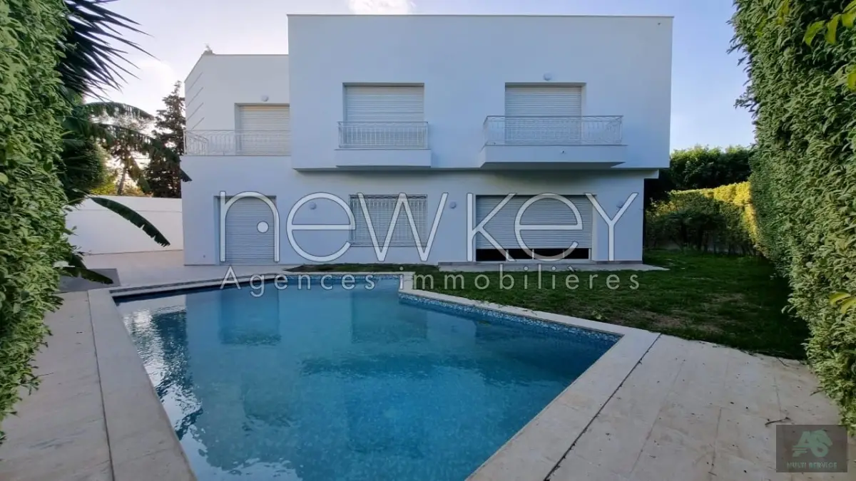 Magnifique villa à Gammarth