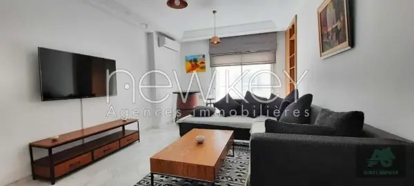 Appartement S2 Meublé à louer aux Jardins de Carthage