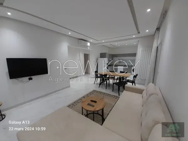 Appartement S+2 meublé à louer à la Marsa