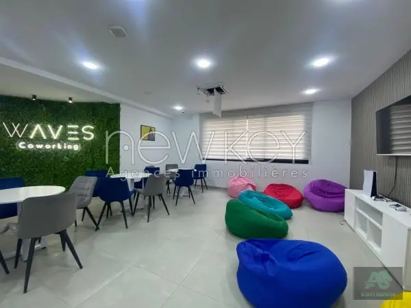 Bureau de coworking à louer à la zone d'activité Khair-Eddine