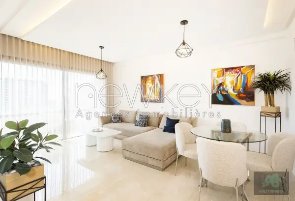 Appartement S2 meublé à louer aux Jardins de Carthage