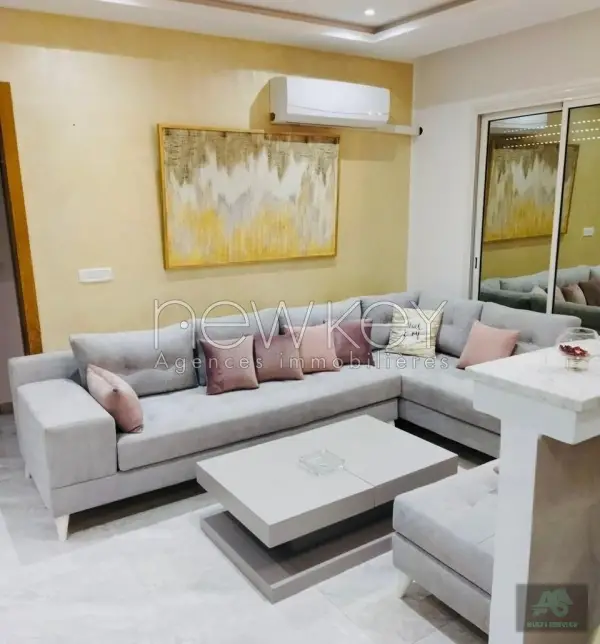 Un Appartement S+1 Meublé à vendre à L'Aouina