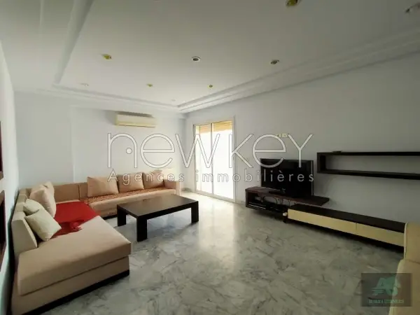 Appartement S2 Meublé à louer aux Jardins de Carthage