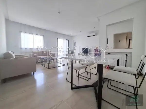 Un Superbe appartement S+2 à louer à Ain Zaghouan Nord