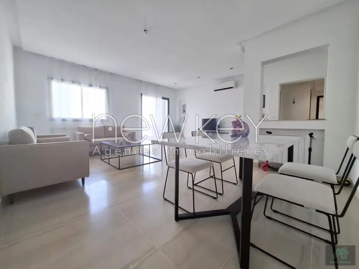 Un Superbe appartement S+2 à louer à Ain Zaghouan Nord